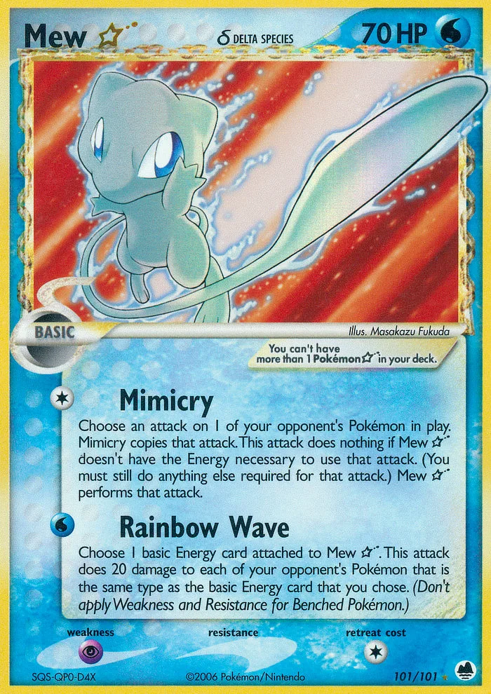 Mew Star, Dragon Frontiers 101/101