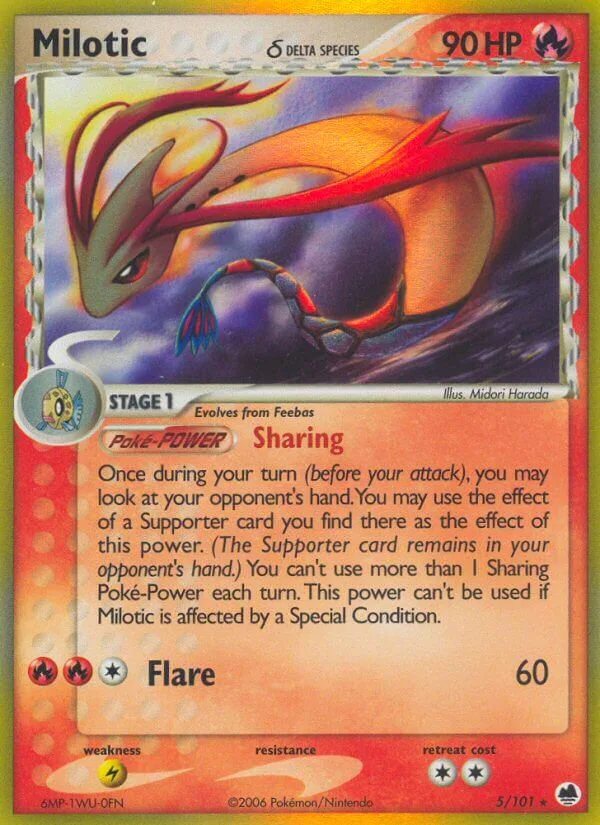 Milotic, Dragon Frontiers 5/101