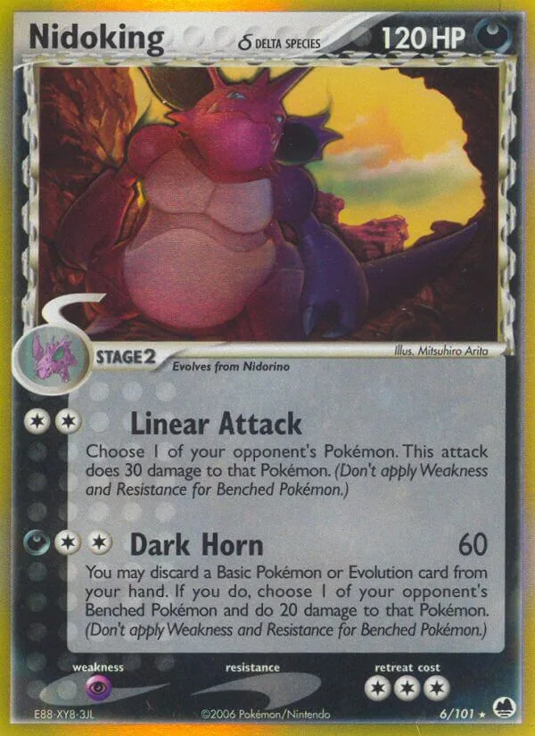 Nidoking, Dragon Frontiers 6/101