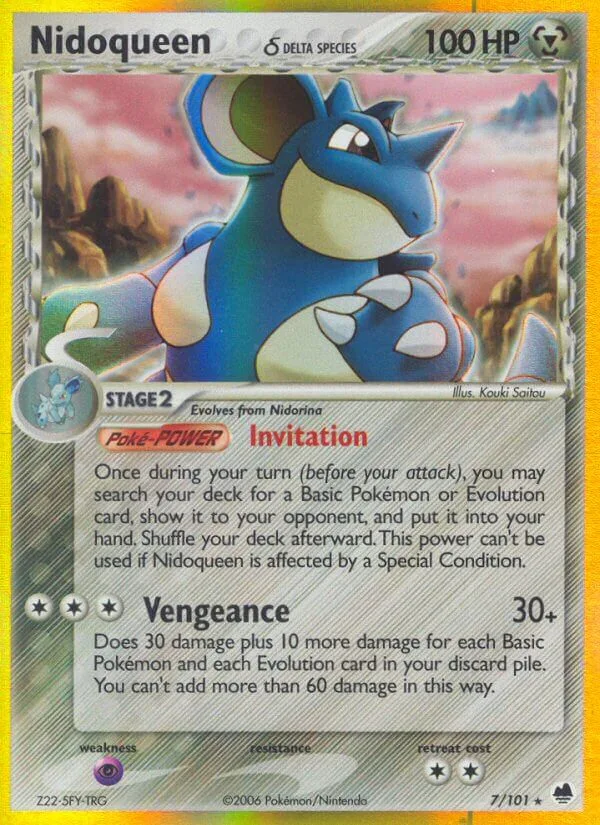 Nidoqueen, Dragon Frontiers 7/101