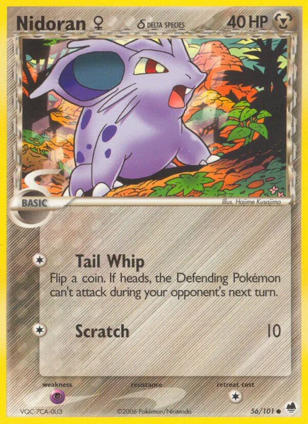 Nidoran Female, Dragon Frontiers 56/101