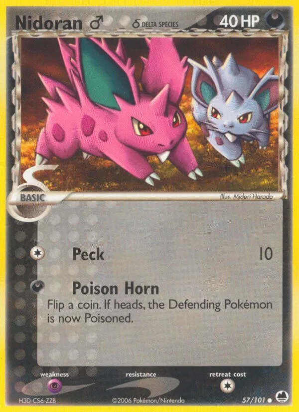 Nidoran Male, Dragon Frontiers 57/101
