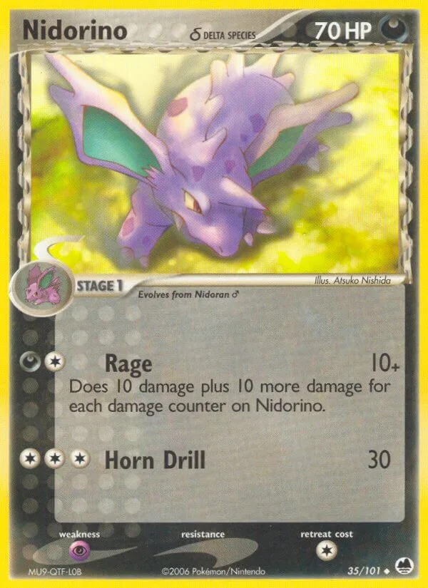 Nidorino, Dragon Frontiers 35/101