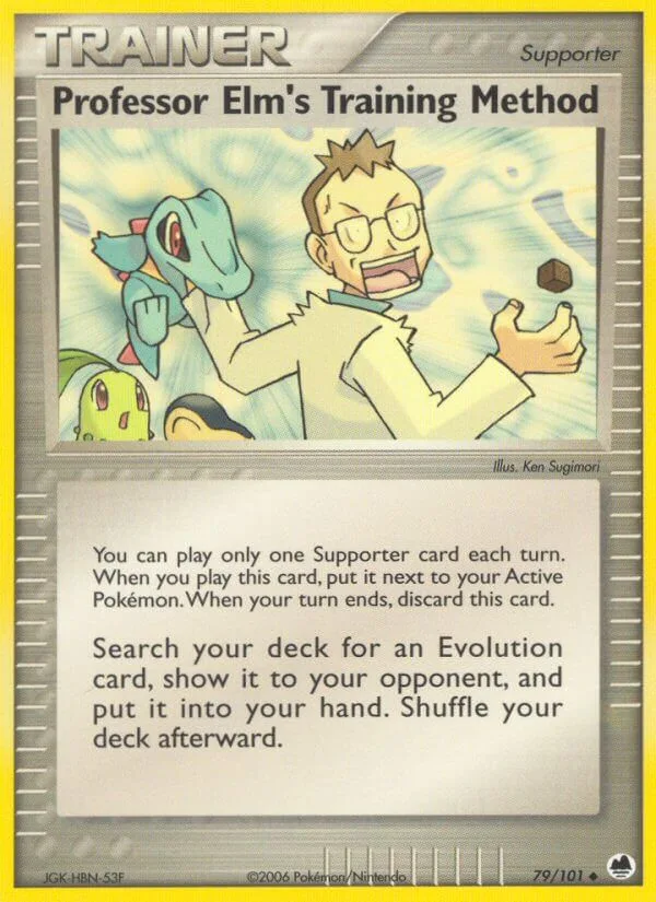 Professor Elm’s Training Method, Dragon Frontiers 79/101