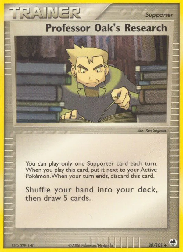 Professor Oak’s Research, Dragon Frontiers 80/101