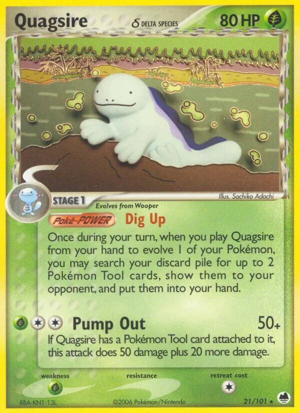 Quagsire, Dragon Frontiers 21/101