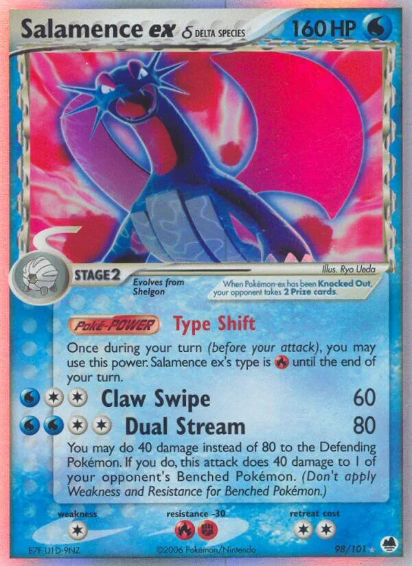 Salamence ex, Dragon Frontiers 98/101