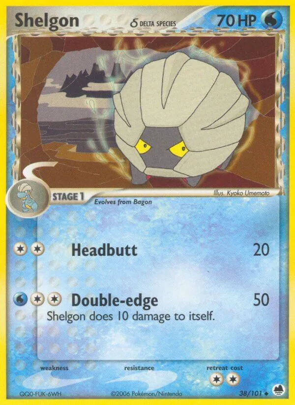 Shelgon, Dragon Frontiers 38/101