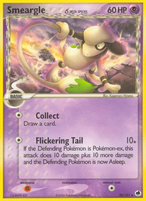 Smeargle, Dragon Frontiers 39/101