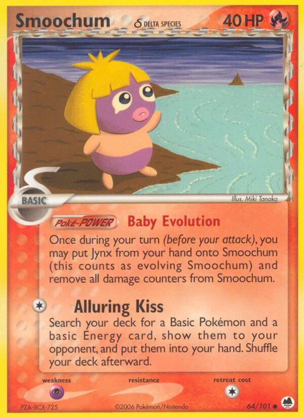 Smoochum, Dragon Frontiers 64/101