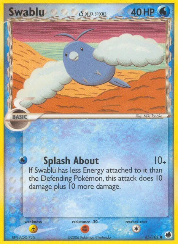 Swablu, Dragon Frontiers 65/101