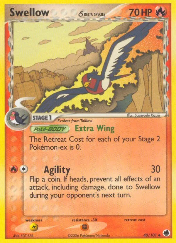 Swellow, Dragon Frontiers 40/101