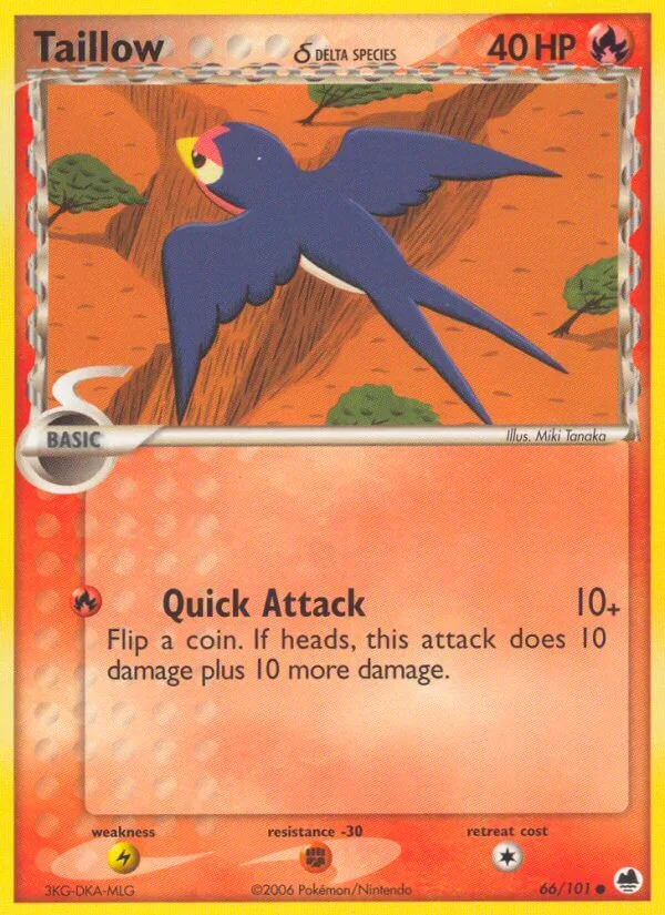 Taillow, Dragon Frontiers 66/101