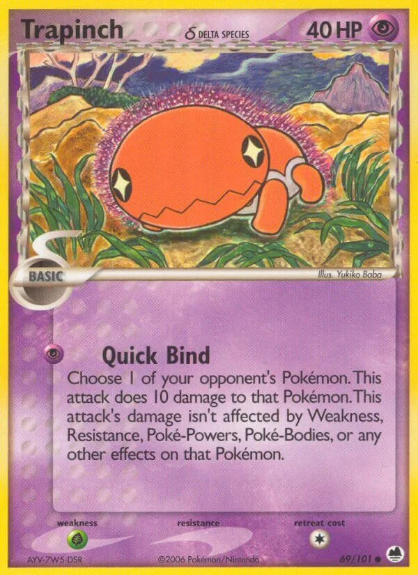 Trapinch, Dragon Frontiers 69/101