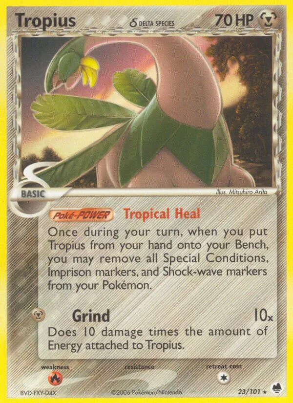 Tropius, Dragon Frontiers 23/101