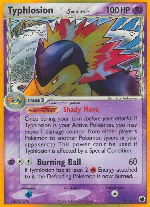 Typhlosion, Dragon Frontiers 12/101