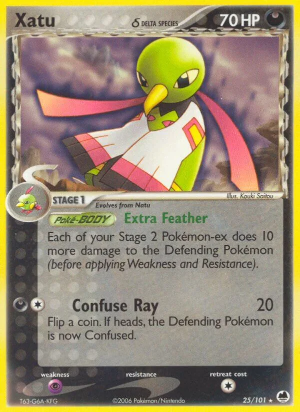 Xatu, Dragon Frontiers 25/101