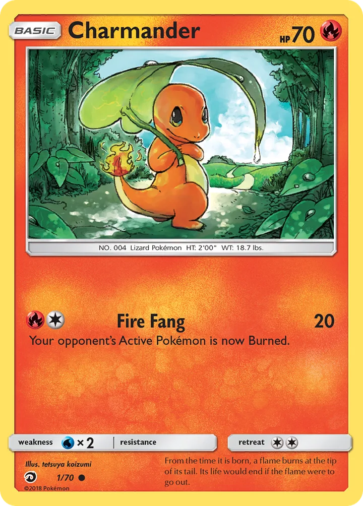 Charmander, Dragon Majesty 1/70