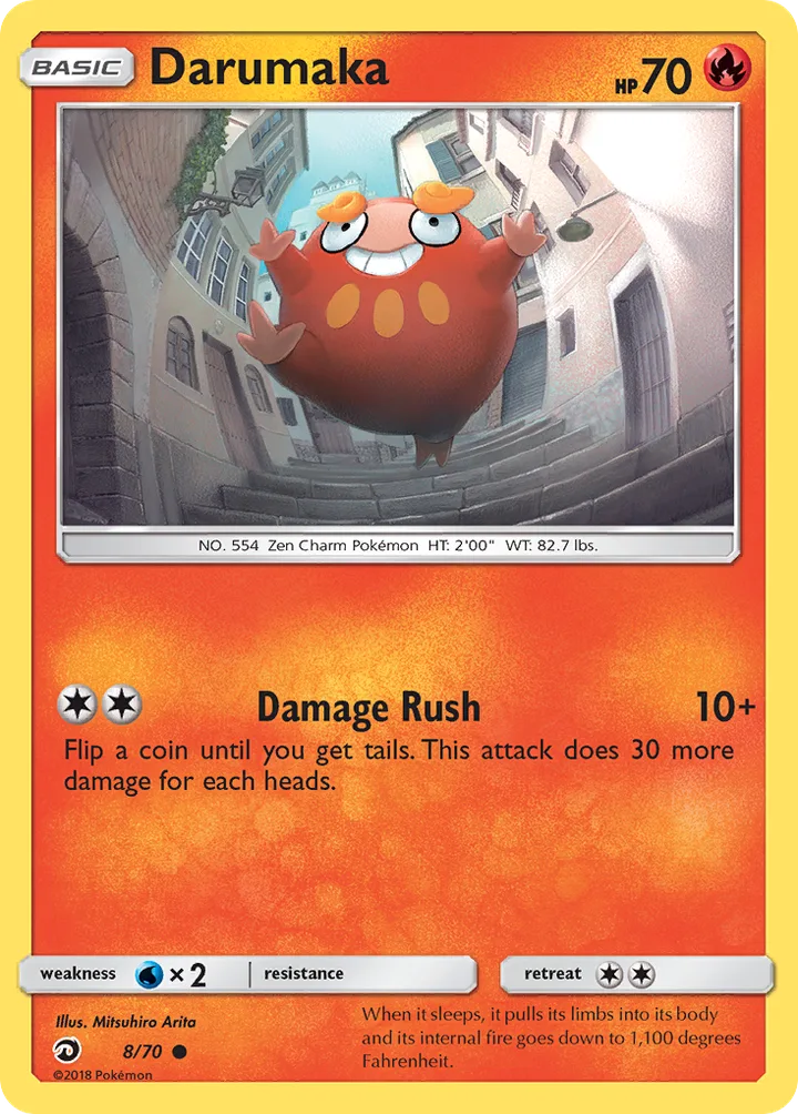 Darumaka, Dragon Majesty 8/70