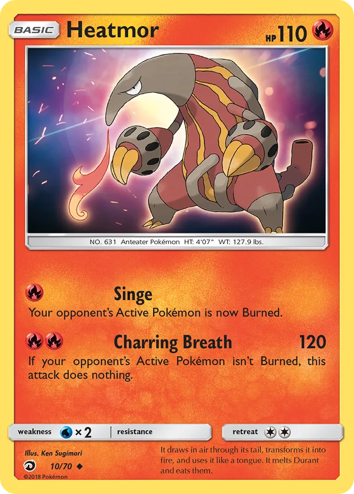Heatmor, Dragon Majesty 10/70