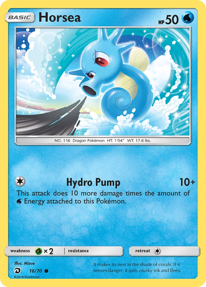 Horsea, Dragon Majesty 16/70