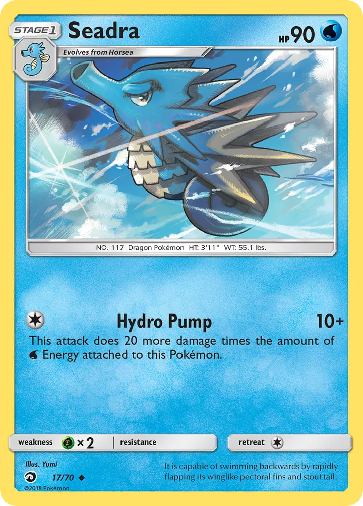 Seadra, Dragon Majesty 17/70