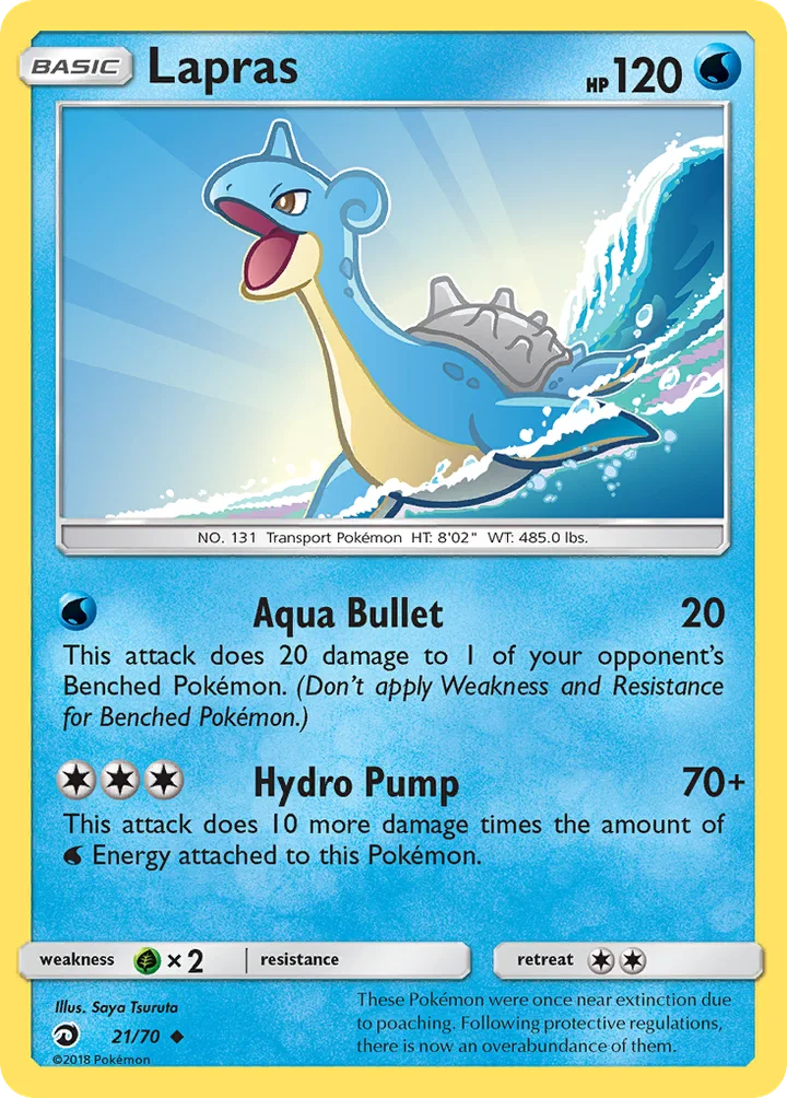 Lapras, Dragon Majesty 21/70