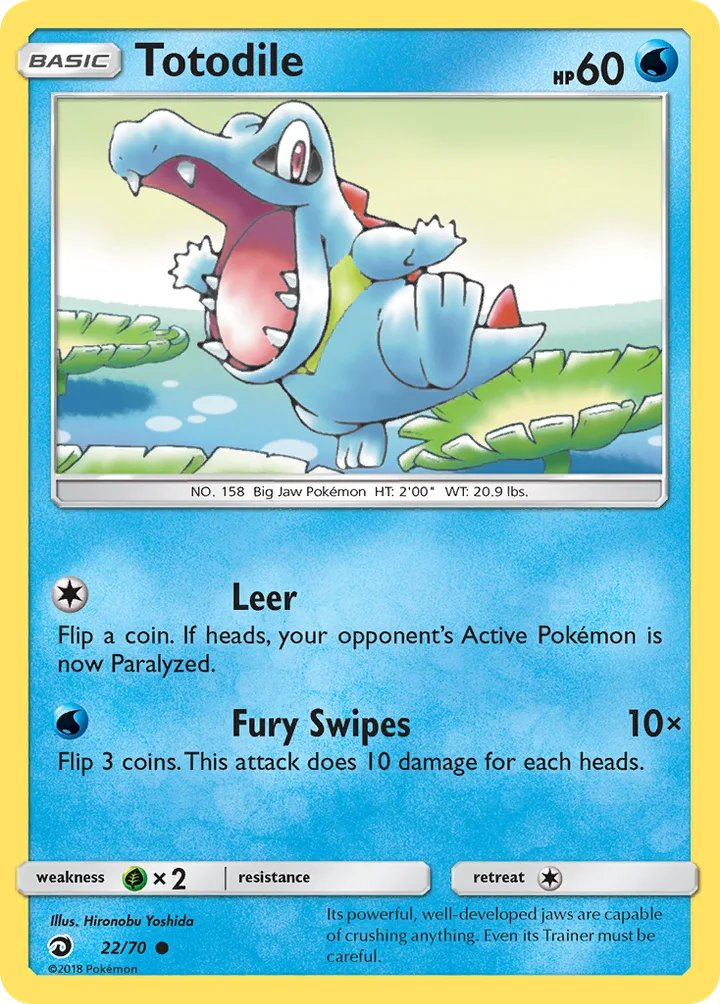 Totodile, Dragon Majesty 22/70