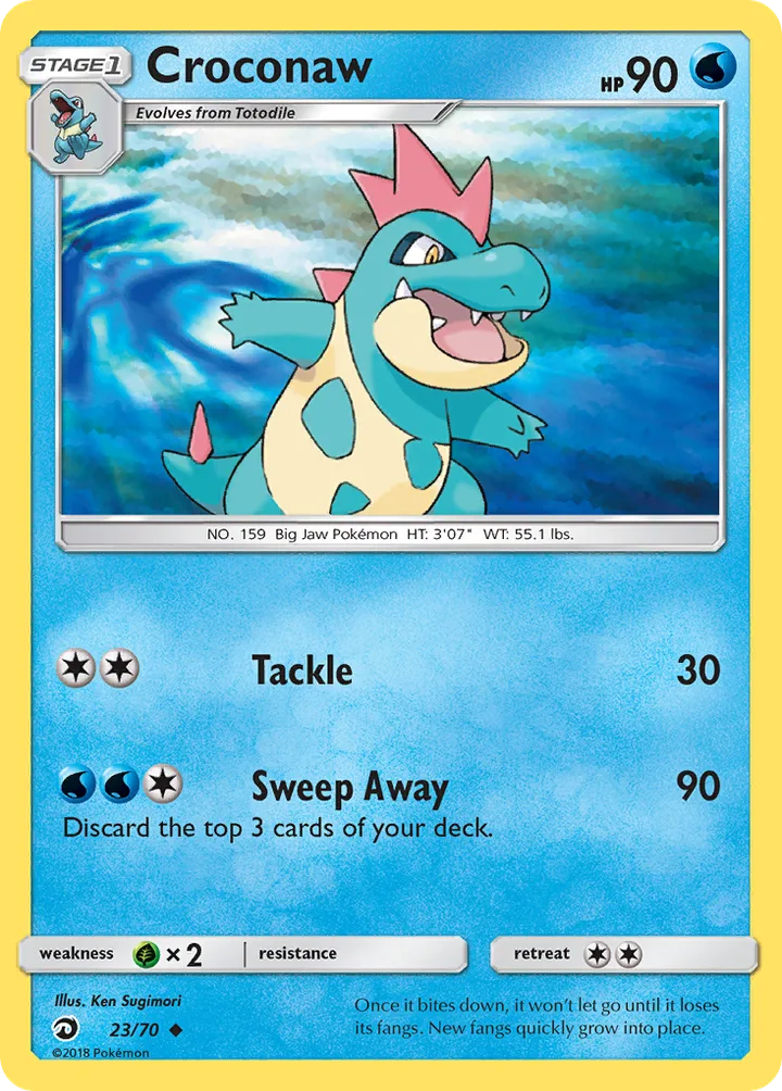 Croconaw, Dragon Majesty 23/70
