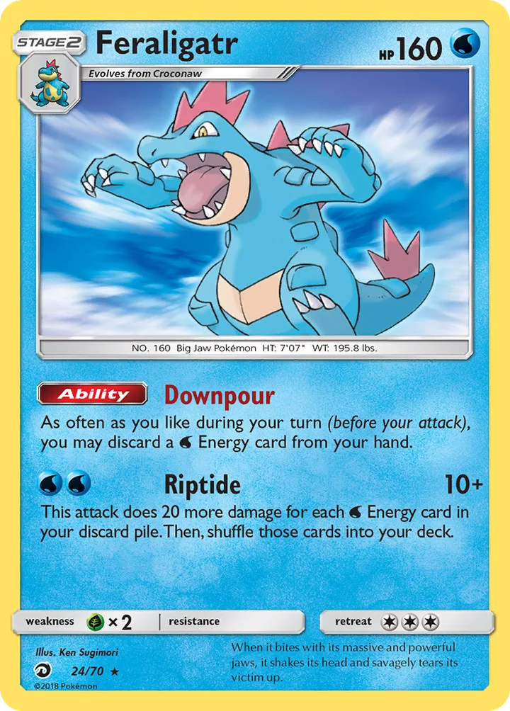 Feraligatr, Dragon Majesty 24/70