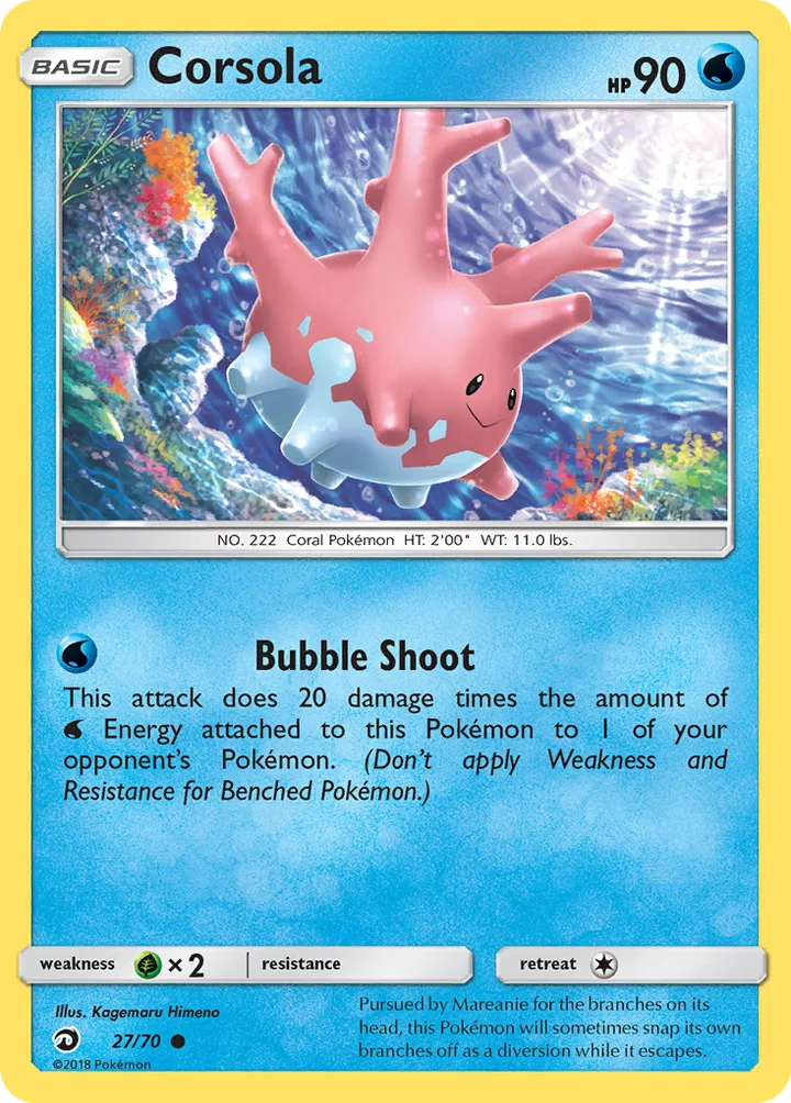 Corsola, Dragon Majesty 27/70
