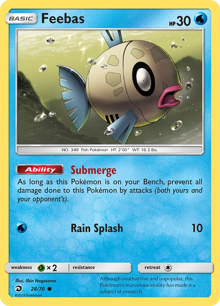 Feebas, Dragon Majesty 28/70