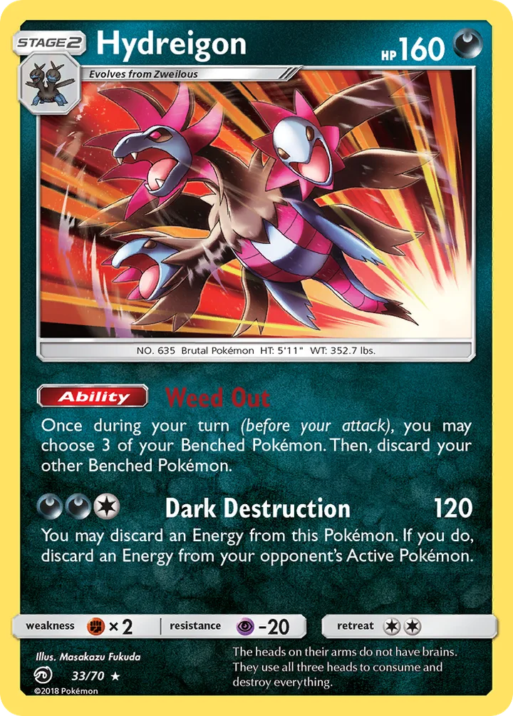 Hydreigon, Dragon Majesty 33/70
