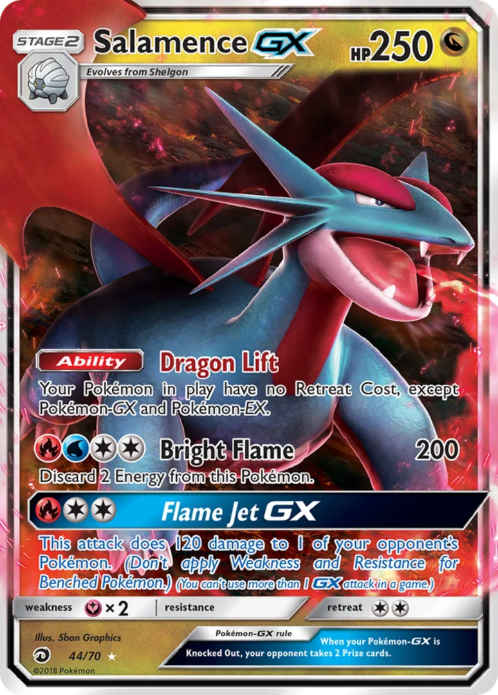 Salamence-GX, Dragon Majesty 44/70