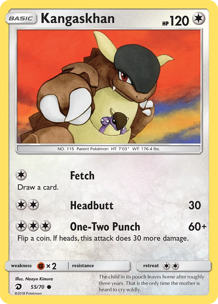 Kangaskhan, Dragon Majesty 55/70