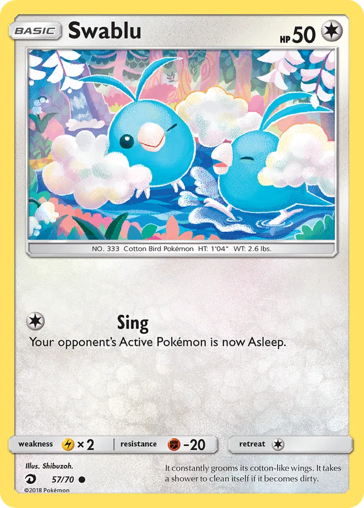 Swablu, Dragon Majesty 57/70