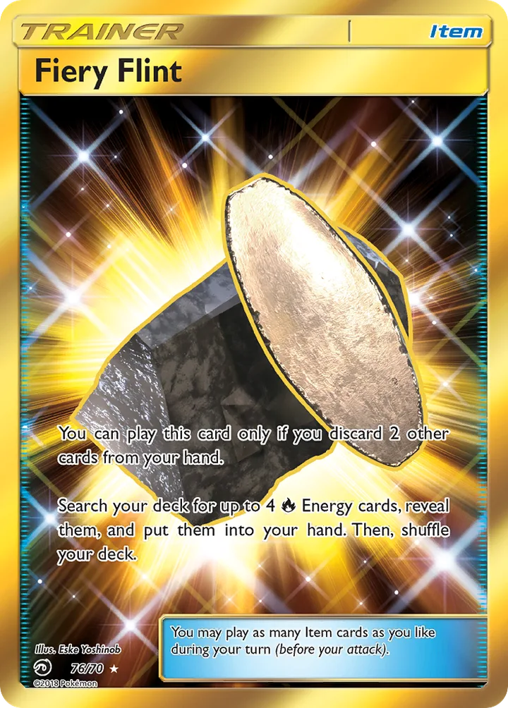 Fiery Flint, Dragon Majesty 76/70