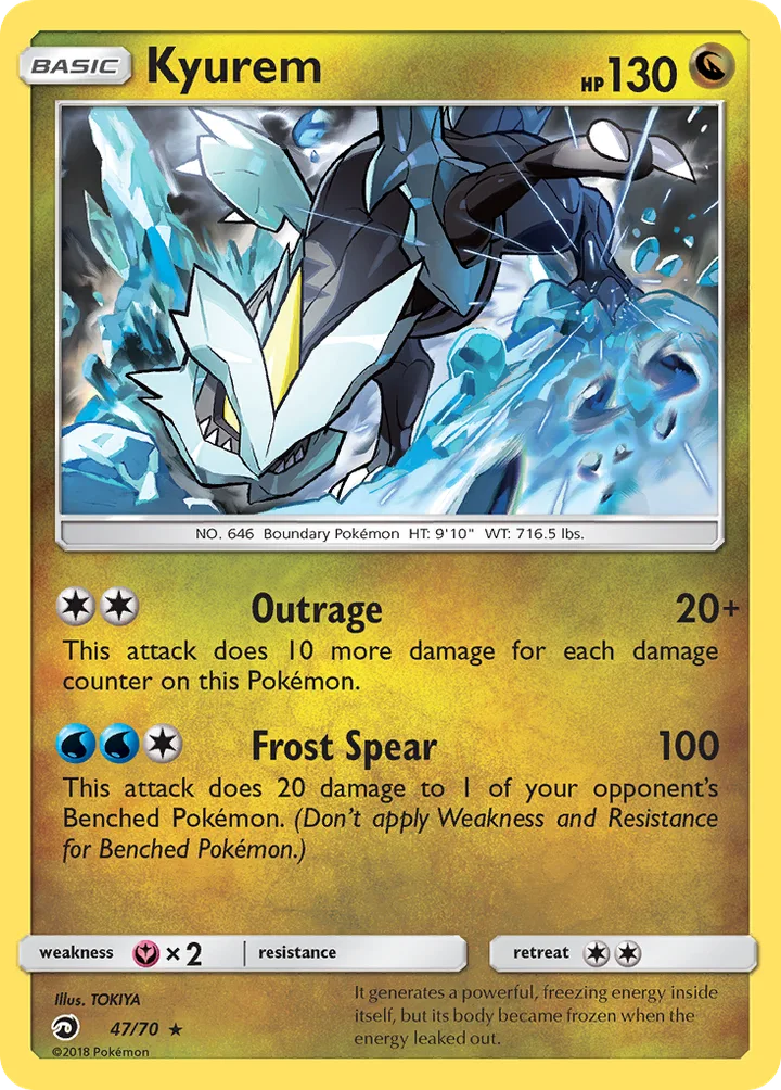 Kyurem, Dragon Majesty 47/70