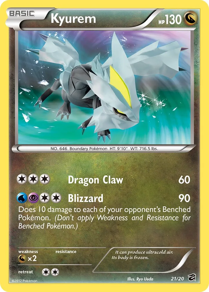 Kyurem, Dragon Vault 21/20