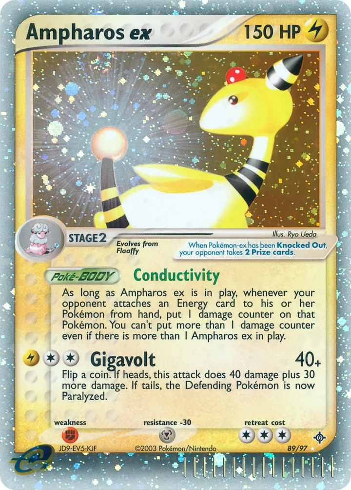 Ampharos ex, Dragon 89/97