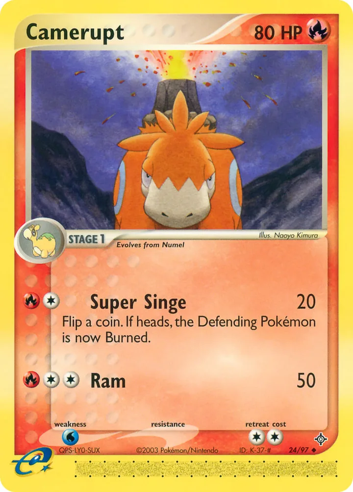 Camerupt, Dragon 24/97