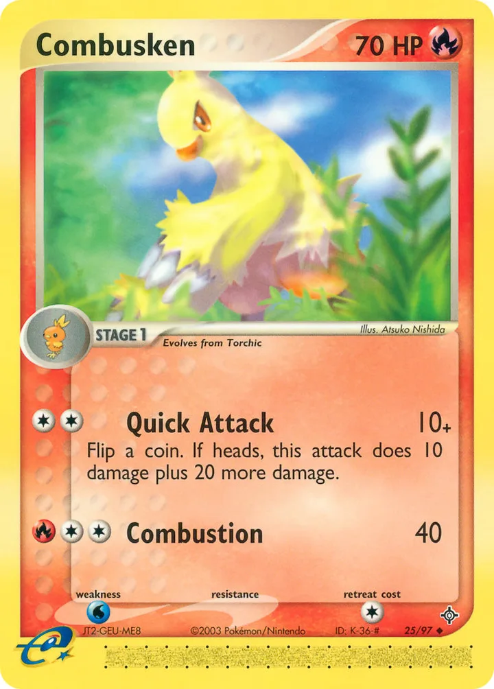 Combusken, Dragon 25/97