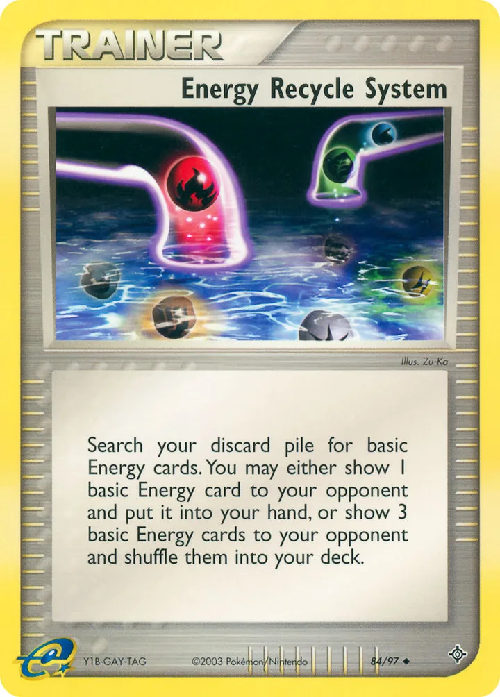Energy Recycle System, Dragon 84/97