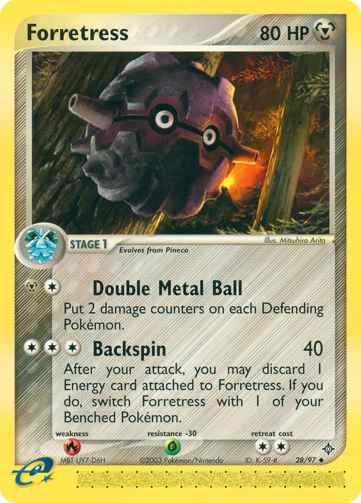 Forretress, Dragon 28/97