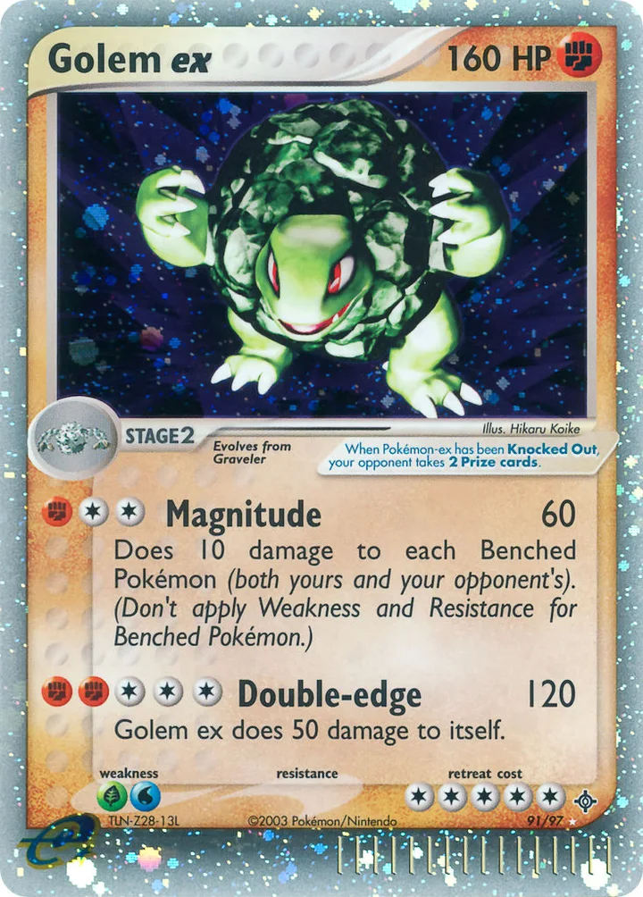 Golem ex, Dragon 91/97