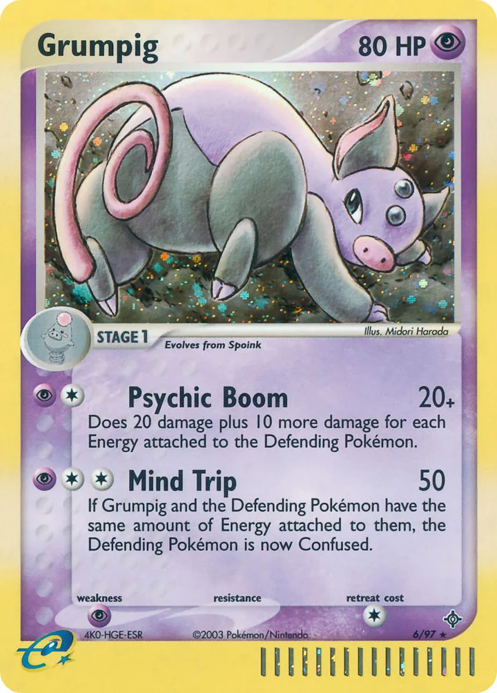 Grumpig, Dragon 6/97