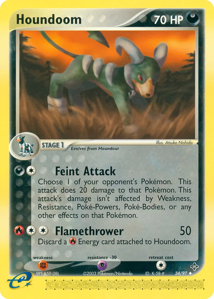 Houndoom, Dragon 34/97