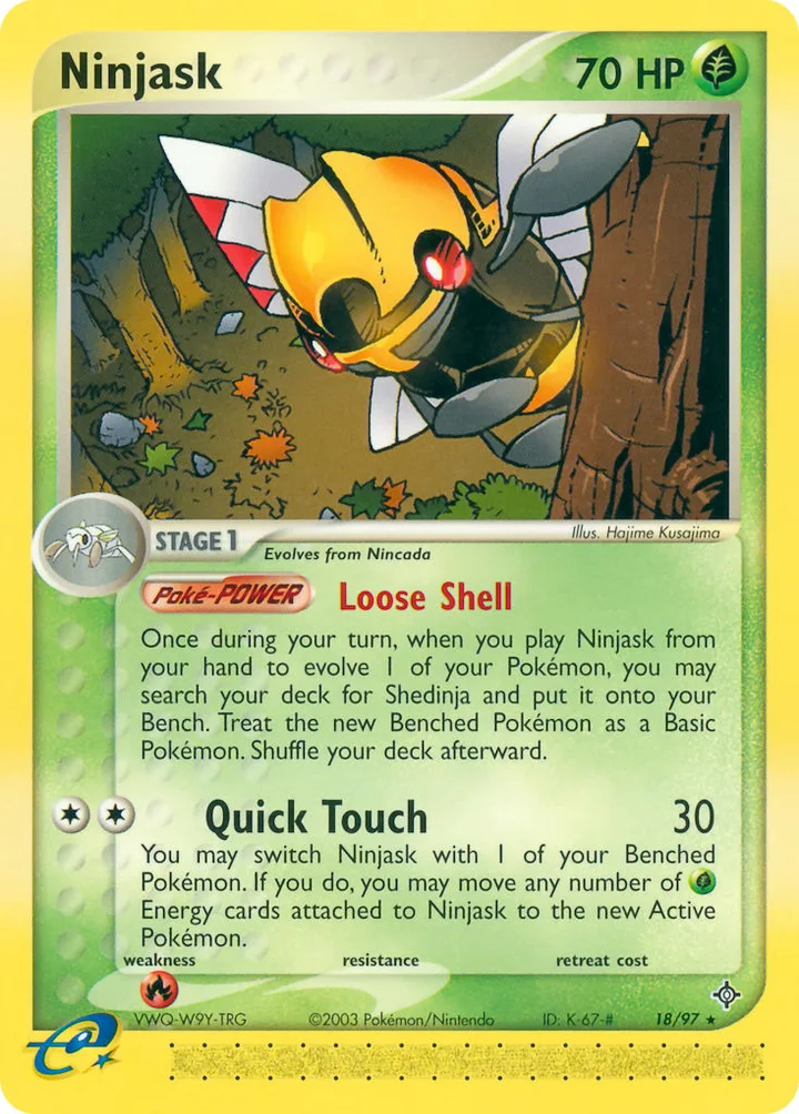 Ninjask, Dragon 18/97