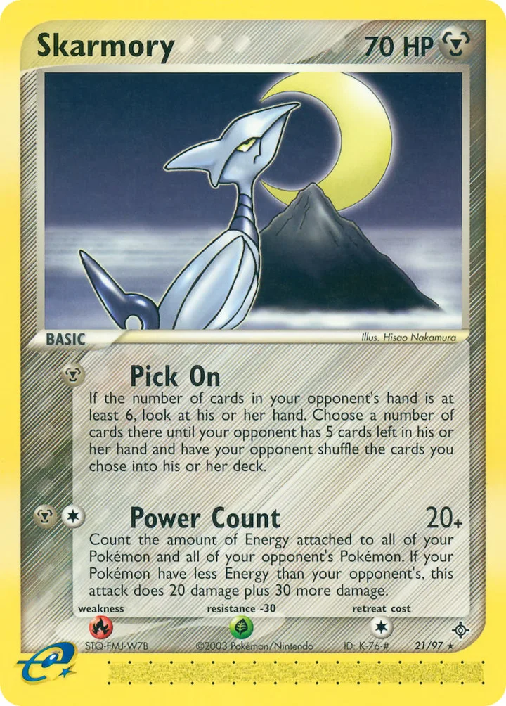 Skarmory, Dragon 21/97