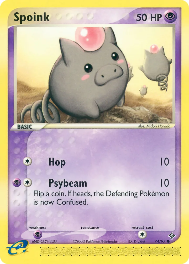 Spoink, Dragon 74/97